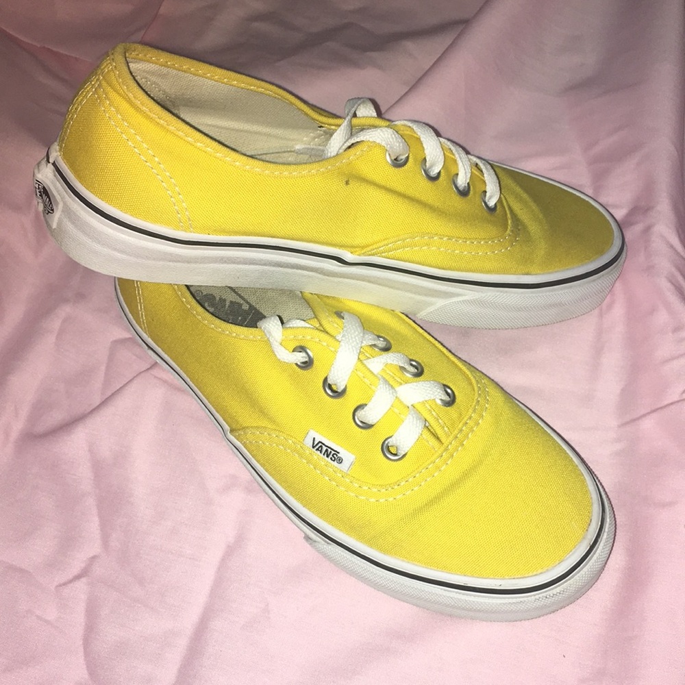 Classic yellow VANS